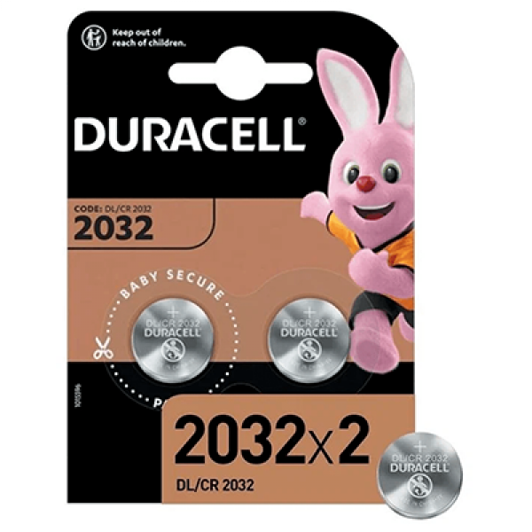 Аккумуляторная батарея Duracell DL/CR2032-2BL